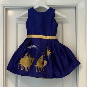 Little Girls Fiveloaves Twofish Dress